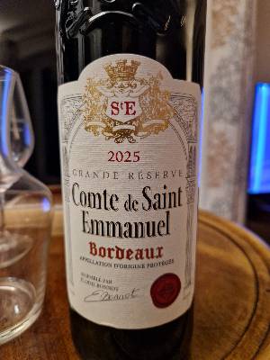 Bodié Bonnot Comte de Saint Emmanuel front label