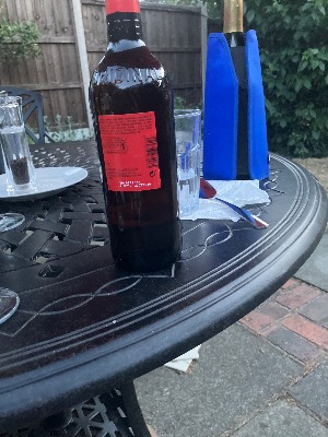Estrella Damm back label