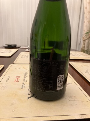 Devaux Champagne devaux back label