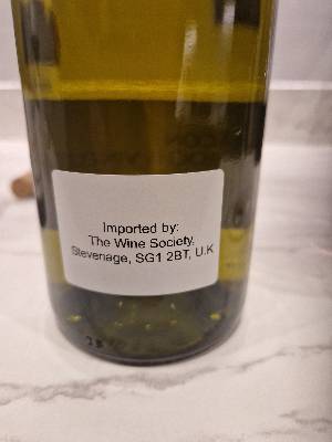 Merlin La Roche Vineuse back label