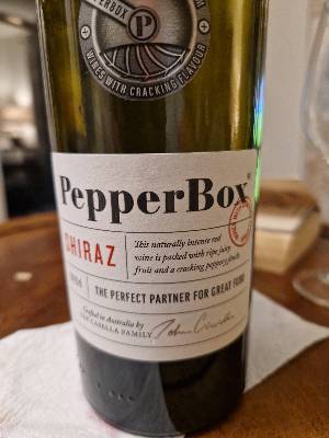 Casella Family PepperBox front label