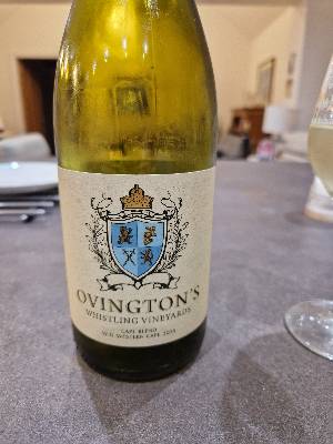 Ovington's Whistling Vineyards Cape Blend front label