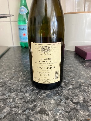 Louis Jadot Beaune Premier Cru back label
