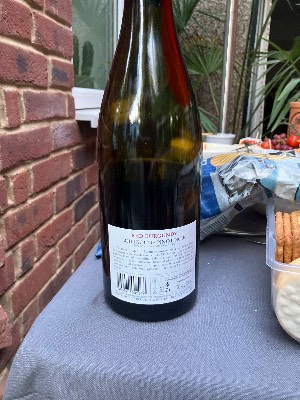 Louis Latour Bourgogne Pinot Noir back label